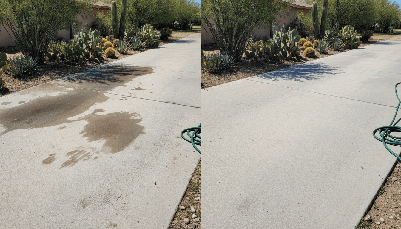 Driveway Transformation - Phoenix, AZ