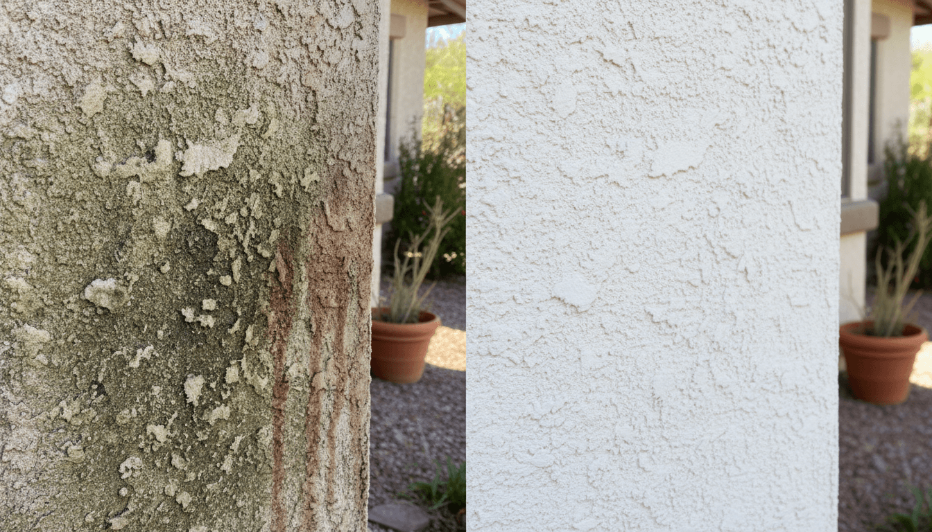 Stucco Exterior Cleaning - Scottsdale, AZ