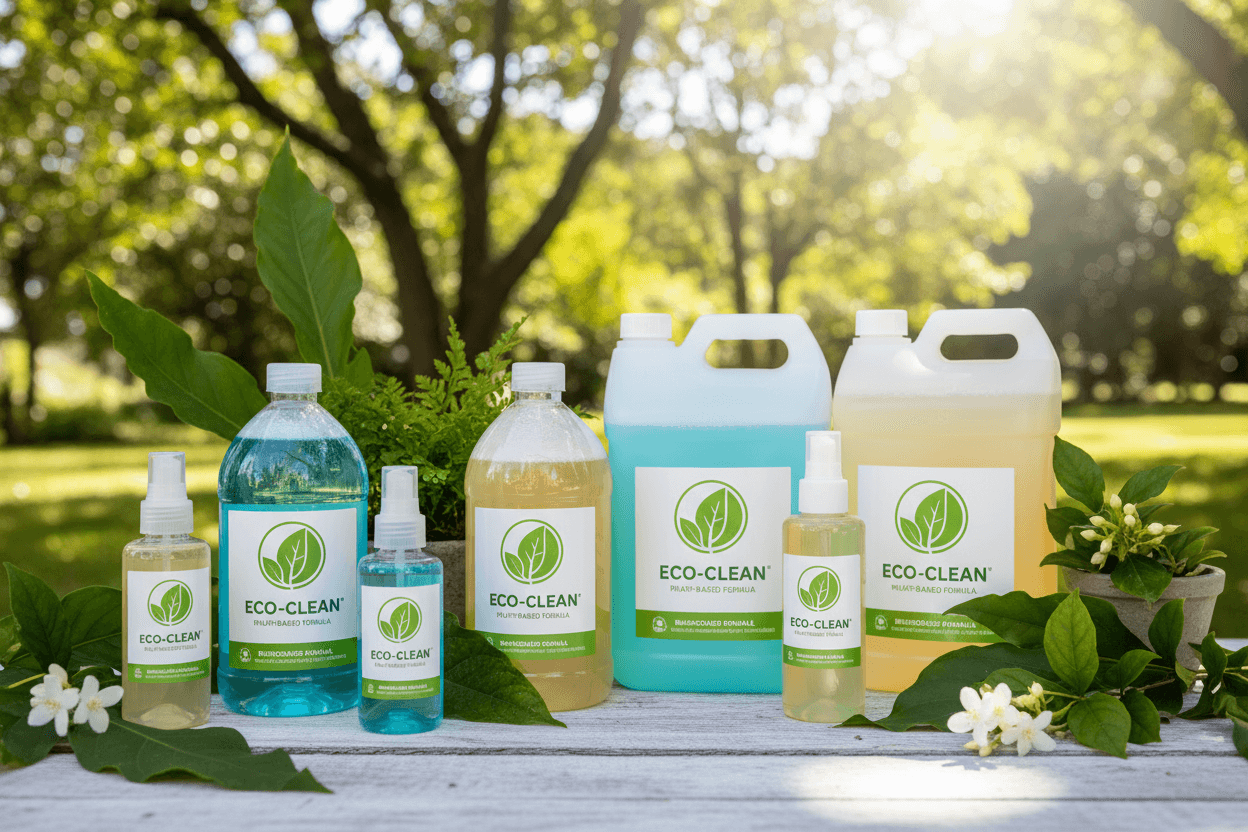 Eco-friendly biodegradable pressure washing products