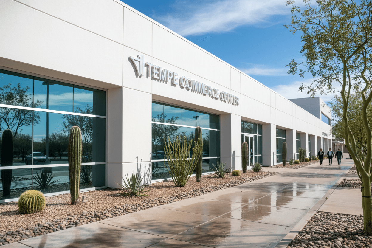 Commercial Building Exterior - Tempe, AZ