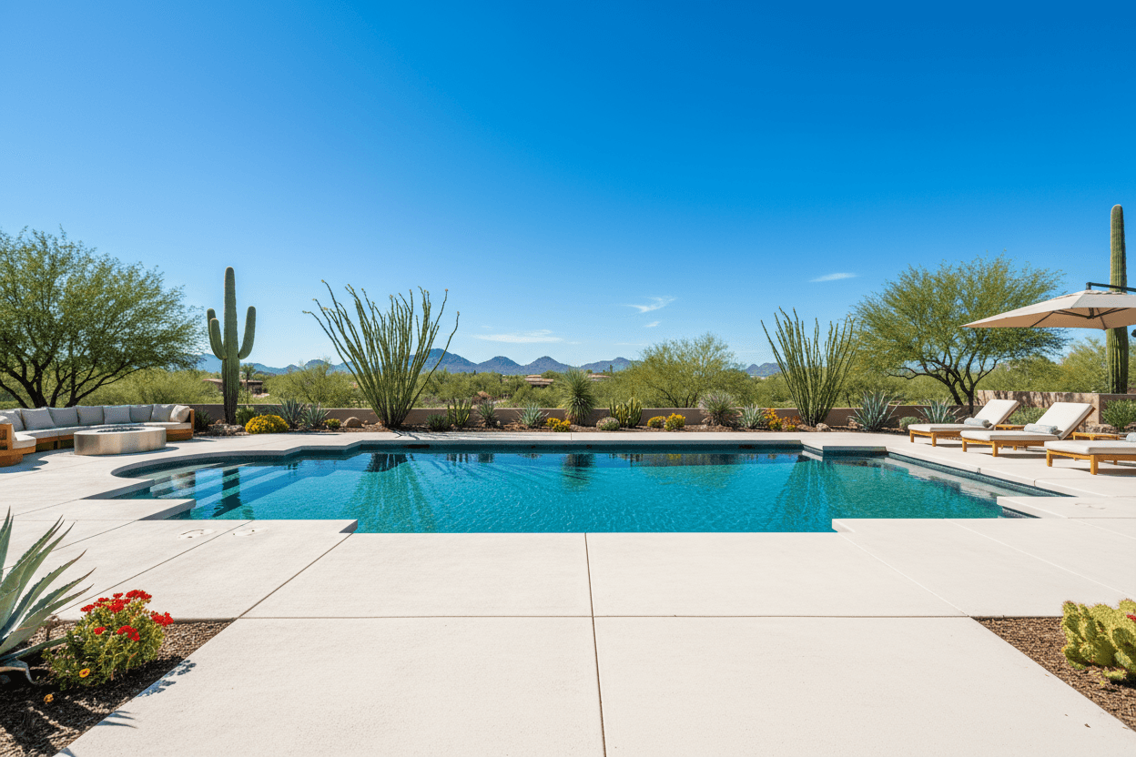 Pool Deck Cleaning - Scottsdale, AZ